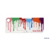 Внешний накопитель 4GB USB Drive <USB 2.0> SanDisk Paint White (SDCZ53A-004G-B35)