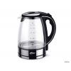 Чайник электрический Kromax Endever KR-301G, емкость 1,7л, корпус из закаленного стекла, мощность 2200Вт, напряжение 220-240В, синяя LED-подсветка
