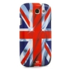 Чехол для Galaxy SIII, WHITE DIAMONDS, GS3 Flag UK, пластик, украшен кристаллами Swarovski, британский флаг. (WD-2210FLA05)