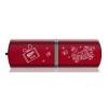Флеш Диск Silicon Power 8Gb Luxmini 720 SP008GBUF2720V1R-LE USB2.0 New Year красный