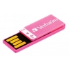 Флеш Диск Verbatim 4Gb Clip-It 43910 USB2.0 розовый (мин.кол.5)