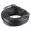 Кабель Aopen HDMI 19M/M Ver1.4 +2 фильтра +3D/Ethernet   ACG511D-15M  15m, позолоченные контакты