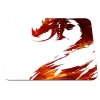 Коврик для мыши профессиональный игровой Steelseries SS QcK Guild Wars 2 Logo (67252)  размер 320х270x2 мм, белый (SS QcK GW2 Logo)