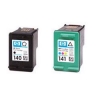 HP №141 Картридж для HP Officejet J5700, HP Photosmart C5200, трёхцветный, 170 стр+HP №140 Картридж для HP Officejet J5700, HP Photosmart C5200, HP Ph (HP-CB337H+CB335H-25%)