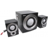 Колонки SVEN MS-1090 Black (2x11W +Subwoofer 18W, дерево, SD,  USB, ПДУ)