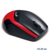 Мышь Genius DX-7020, беспроводная оптическая BlueEye, 1200 dpi, mini-ресивер, 3 кнопки, black&red, Hanger