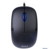 Мышь A4-Tech  D-550-1 USB B(Черный) 2кн+кл 1000dpi