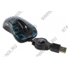 A4-Tech Holeless Optical Mouse <D-60F-1 Brushed Black> (RTL) USB 4btn+Roll,  уменьшенная <89367>