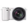 PhotoCamera Sony Alpha NEX-5RKW Kit white 16.1Mpix 18-55mm 3" 1080p SDHC MS Pro Duo CMOS 1x0 IS el 24minF turLCD rotLCD TouLCD 7fr/s RAW 0fr/s HDMI WiFi Ком-т с объективомNP-FW50  (NEX5RKW.RU2)