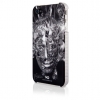 Чехол для iPhone 4/4S, WHITE DIAMONDS, iPhone4 The Mechanist Chrome, пластик, чёрный/серебро. (WD-1110MEC2)