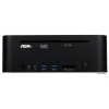 Мини-компьютер ASRock Vision HT 321B/B (Black) <Core i5-3210M, iHM77, Intel HD4000, DDR3*4Gb, HDD*750Gb, ComboDRW/Blu-Ray, GBLan + WiFi, Retail>