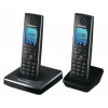 Р/Телефон Dect Panasonic KX-TG8552RUB черный (труб. в компл.:2шт) АОН