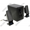 Колонки TopDevice TDM-365 <Black> (2x8W + Subwoofer 14W дерево,  проводной ПДУ)