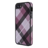 Чехол Speck для iPhone 5/5S FabShell megaplaid mulberry/black (SPK-A0762)