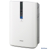 Климатический комплекс Sharp KC-850EW (белый), Очиститель воздуха с увлажнением, Технология ионизации и очистки воздуха Plasmacluster, S до 40 кв.м.