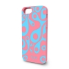 Чехол для iPhone5 (Aurora) силиконовый, светящийся в темноте, розовый (iLuv-ICA7T309PNK)