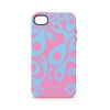 Чехол для iPhone4S (Aurora) силиконовый, светящийся в темноте, розовый (iLuv-ICC765PNK)