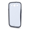 Чехол для GALAXY S III (TWAIN) - двойная защита, прозрачный, синий (iLuv-iSS248BLU)