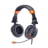 Наушники с микрофоном Genius HS-530F, Black&Orange