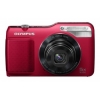 PhotoCamera Olympus VG-170 red 14Mpix Zoom5x 3" 720p 35Mb SDHC CCD IS opt+el +чехол+карта памятиLI-70B  (V106090RE010)