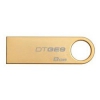 Флеш Диск Kingston 8Gb DataTraveler GE9 DTGE9/8GB USB2.0 золотистый (мин.кол.5)
