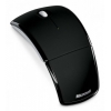 Мышь Microsoft ARC черный лазерная (1000dpi) беспроводная USB (3but) (ZJA-00065)