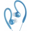 Наушники спортивные JVC HA-EBX5-AN-E с клипсой, защита от брызг, размерные вкладыши Цвет: синий