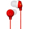 Наушники-вкладыши JVC Clear Colour  HA-FX22-R-E Цвет: красный