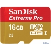 Карта памяти MicroSDHC 16Gb SanDisk Class10 Extreme Pro (SDSDQXP-016G-X46)