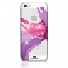 Чехол для iPhone 5, WHITE DIAMONDS, iPhone5 Liquids Pink, пластик, украшен кристаллами Swarovski, розовый. (WD-1210LIQ41)