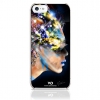 Чехол для iPhone 5, WHITE DIAMONDS, iPhone5 Nafrotiti Black, пластик, украшен кристаллами Swarovski, чёрный. (WD-1210NAF6)