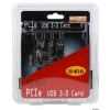Контроллер ST-Lab U610  3 ext (USB 3.0)+ 1 int (USB 3.0) PCI-E, Retail