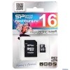 Карта памяти MicroSDHC 16GB Silicon Power Class4 + 1 Adapters (SP016GBSTH004V10-SP)