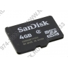 SanDisk Mobile <SDSDQM-004G-B35A> microSDHC Memory Card 4Gb Class4  +  microSD-->SD  Adapter