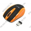 Kreolz Wireless Optical Mouse <WMS102> Black (RTL) USB 4btn+Roll, беспроводная