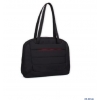 Сумка для ноутбука Jet.A LB15-27 до 15,6" (ЖЕНСКАЯ, полиэстр, современный дизайн, черный/красный интерьер, SIZE 410*100*320мм)