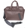 Сумка для ноутбука Jet.A LB15-24 до 15,6" (Кофейный, качественный нейлон/полиэстер, современный дизайн, SIZE 415*80*315мм)