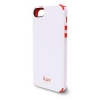 Чехол для iPhone5 (Regatta) из поликарбона + термопластик, белый (iLuv-ICA7H321WHT)