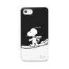 Чехол для iPhone5/5S (Snoopy Sports Series) жёсткий пластик, чёрный (iLuv-ICA7H383BLK)