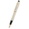 Перьевая ручка Cross Townsend, цвет: 10Ct Rolled Gold, перо 18Ct, F (706-FD)