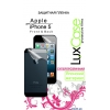 Защитная пленка LuxCase для Apple iPhone 5 (Front&Back), (Суперпрозрачная х2)