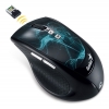 Мышь Genius DX-8100, беспроводная оптическая BlueEye, 1600 dpi, mini-ресивер, 7 кнопок, black, Tattoo Series, Hanger (GM-DX 8100 Blk TS)