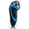 Бритва роторная Philips AT750/26 + пена для бритья Nivea реж.эл.:3 питан.:аккум. черный/синий