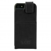 Чехол Tech21 для iPhone 5, раскладушка, (Impact Flip Leather), спецзащита от падений D3O, кожаный, черный. (T21-1824)