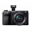 PhotoCamera Sony Alpha NEX-6L Kit black 16.1Mpix 16-50 3" 1080i MS Pro SDXC CMOS IS el turLCD rotLCD RAW HDMI WiFi Комплект с объективомNP-FW50  (NEX6LB.RU2)