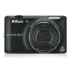 PhotoCamera Nikon CoolPix S6400 black 16Mpix Zoom12x 3" 1080 78Mb SDHC BSI-CMOS opt TouLCD EN-EL19  (VNA191E1)