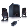 Колонки Microlab M-111 2.1 черный 12Вт (M-111 BLACK)