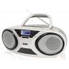 Аудиомагнитола BBK BX516U серебристый/черный 7Вт/CD/CDRW/MP3/FM(dig)/USB