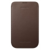Чехол Samsung EFC-1J9LCE коричневый для Samsung GT-N7100 Galaxy Note II (EFC-1J9LCEGSTD)