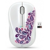 Мышь Logitech M325 белый/фиолетовый оптическая (1000dpi) беспроводная USB1.1 для ноутбука (2but) (910-003021)